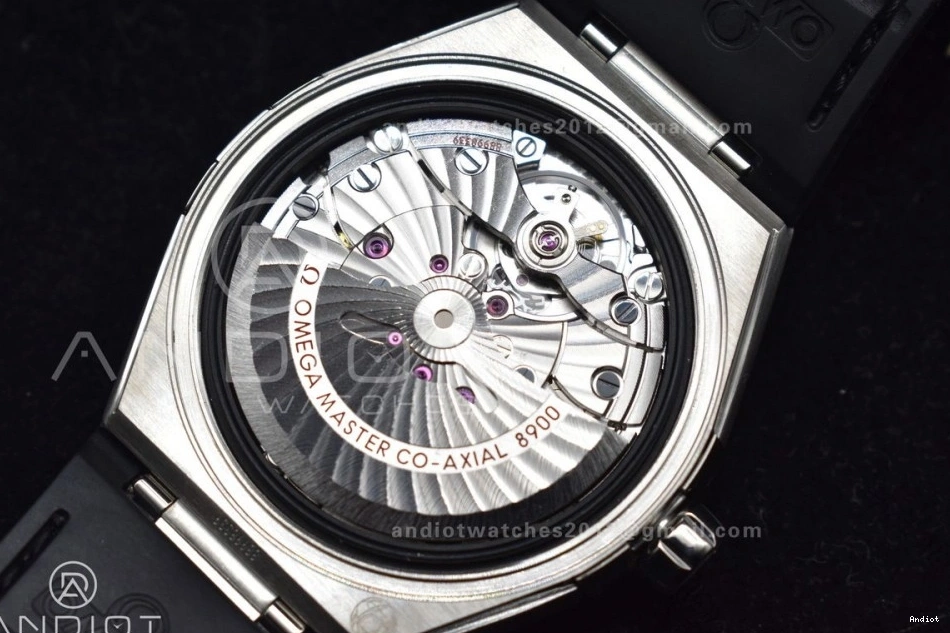 Best on Constellation Gray Super SBF Black Strap SS Gummy 1:1 Edition Cozy Clone Dial A8900 418 0728